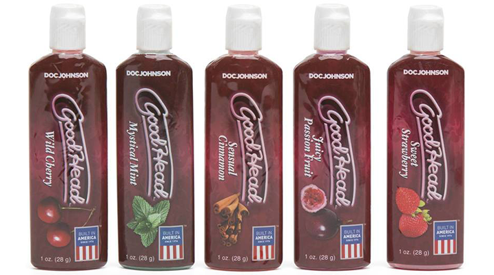 doc johnson goodhead flavored lubricant