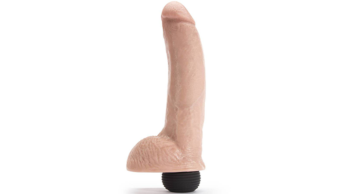 king cock realistic ejaculating dildo with balls