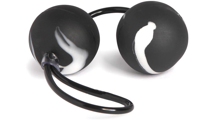 oscillating textured duo ben wa balls