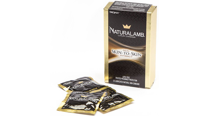 trojan naturalamb non-latex condoms