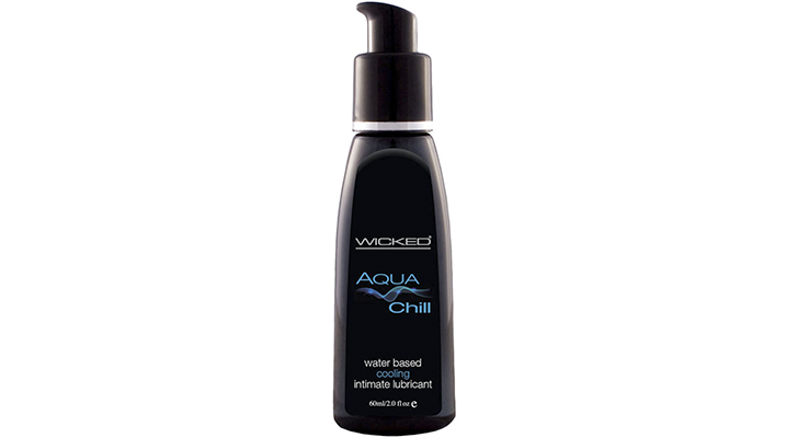 wicked aqua chill water based personal lubricant
