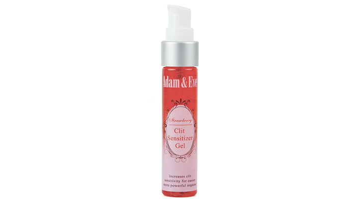adam eve strawberry clit sensitizer gel