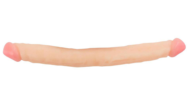 jelly double-ended dildo 18 inch