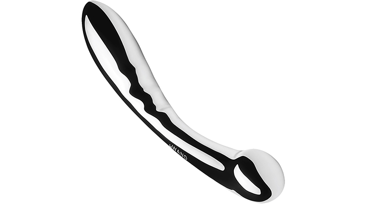 le wand arch stainless steel double-sided dildo