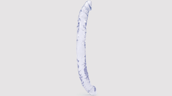 ice gem realistic double-ended dildo 16 inch