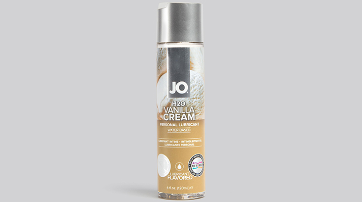 system jo vanilla cream flavored lubricant